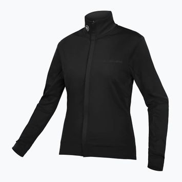 Moteriški dviračių marškinėliai ilgomis rankovėmis Endura Xtract Roubaix black
