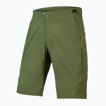 Vyriški dviračių šortai Endura GV500 Foyle Baggy Short olive green