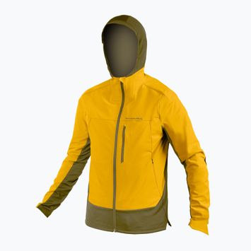 Vyriška dviračių striukė Endura MT500 Polartec mustard