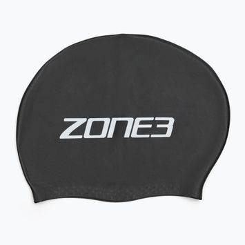 Plaukimo kepuraitė ZONE3 Long Hair black