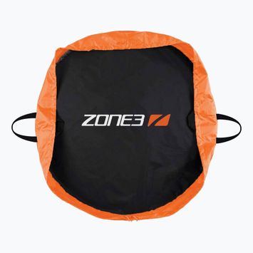 "ZONE3" šlapiojo kostiumo keitimo kilimėlis juodas/oranžinis