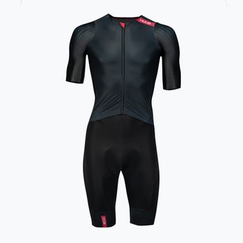 Vyriškas dviračių kombinezonas HUUB Strada Road Speed Suit black/red