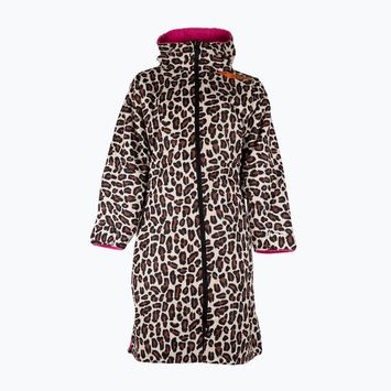 Chalatas HUUB Changing Robe leopard pink