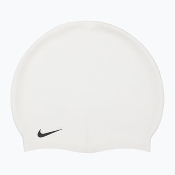 Nike kieta silikoninė plaukimo kepurė balta 93060-100