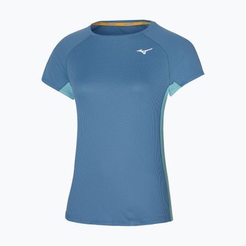 Moteriški bėgimo marškinėliai Mizuno Dryaeroflow Tee copen blue