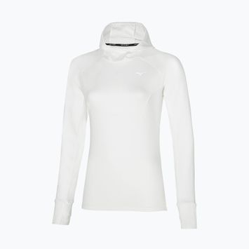 Moteriškas bėgimo džemperis Mizuno Warmalite Hooded LS white