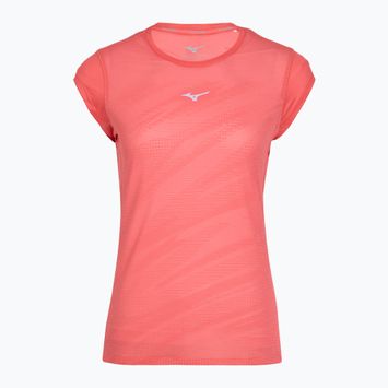Moteriški bėgimo marškinėliai Mizuno Aero Tee sunkissed coral