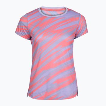 Moteriški bėgimo marškinėliai Mizuno DAF Graphic Tee pastel lilac