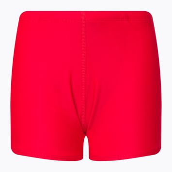 Nike JJdi Swoosh Aquashort vaikiškos maudymosi kelnaitės raudonos spalvos NESSC854-614