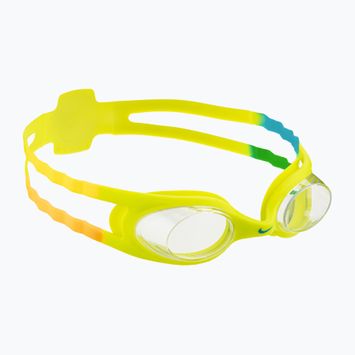 Nike Easy Fit vaikiški plaukimo akiniai atominės žalios spalvos NESSB166-312
