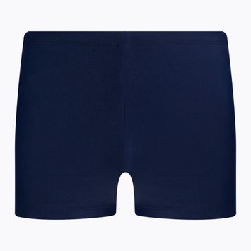 Vyriški Nike Reflect Logo Square Leg maudymosi bokseriai tamsiai mėlyni NESSC583-440