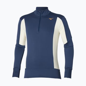 Vyriškas bėgimo džemperis Mizuno Warmalite Half Zip estate blue