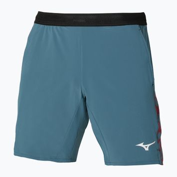 Vyriški teniso šortai Mizuno Mugen 8 In Amplify blue mirage