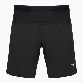 Vyriški bėgimo šortai Mizuno Trail ER 2IN1 black