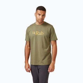 Vyriški marškinėliai Rab Stance Logo light khaki