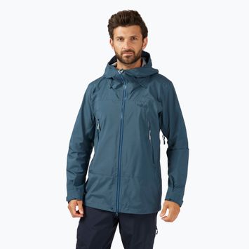 Moteriška striukė nuo lietaus Rab Namche GTX orion blue