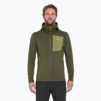 Vyriškas džemperis Rab Superflux Hoody army