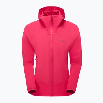Moteriška softshell striukė Rab Borealis Hoody watermelon