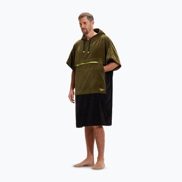 Pončas Speedo Swim Poncho S black/hyper yellow