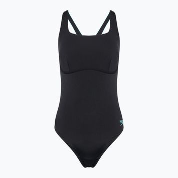 Moteriškas vientisas plaukimo kostiumėlis Speedo Flex Band with Swim Bra anthracite