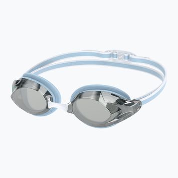 Moteriški plaukimo akiniai Speedo Vanquisher 3.0 Mirrored hawaiian sky/grey/silver mirror