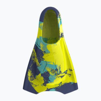 Plaukimo pelekai Speedo Short Blade hapuna blue/hyper yellow/arctic glass