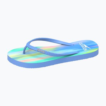 Moteriškos šlepetės per pirštą Speedo Flip Flop periwinkle blue/chilly dye
