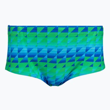 Vyriškos maudymosi trumpikės Speedo ML Printed 13.5 cm Brief dygsniuoti trikampiai/lagoon blue