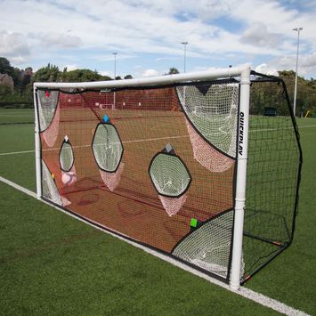 Tinklelis QuickPlay Target Net black
