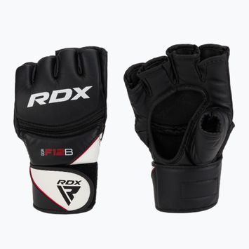 RDX naujo modelio graplingo pirštinės juodos GGR-F12B