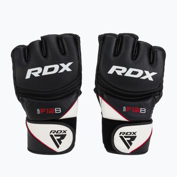 RDX naujo modelio graplingo pirštinės juodos GGR-F12B