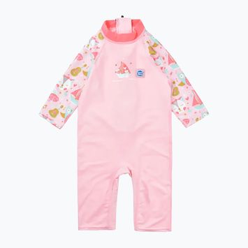 UPF 50+ Vaikų Splash About UV Toddler SunSuit rožinis TUVSOP1