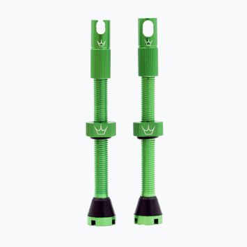 Peaty's X Chris King Mk2 Tubeless Valves presta vožtuvų rinkinys PTV2-60-EMR-12 žalias 83785
