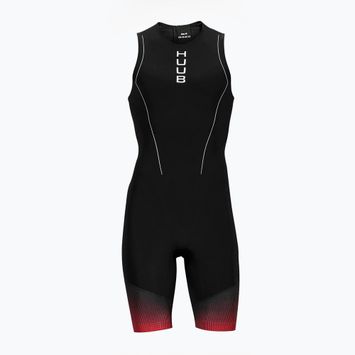 HUUB Vyriškas triatlono kostiumas Race Swimsuit Black RACESKN