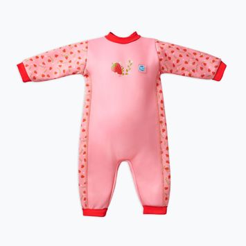 Vaikiškas plaukimo hidrokostiumas Splash About Warm In One strawberry field