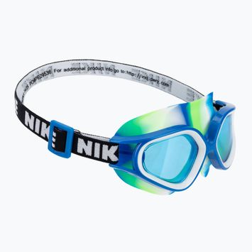 Vaikiški plaukimo akiniai Nike Expanse blue lightning