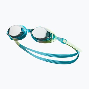 Vaikiški plaukimo akiniai Nike Chrome Mirrored dusty cactus