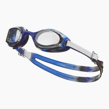 Vaikiški plaukimo akiniai Nike Hyper Flow blue/white