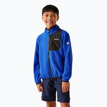 Vaikiška vilnonė striukė su gobtuvu REGATTA Frankie Full Zip olympian blue