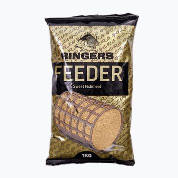 Ringers Sweetfishmeal F1 method groundbait 1kg juodos spalvos PRNG70