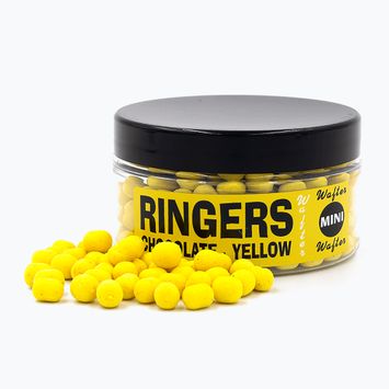 Ringers geltonos spalvos Mini Wafters šokolado kamuoliukai su kabliuku 100 ml PRNG76