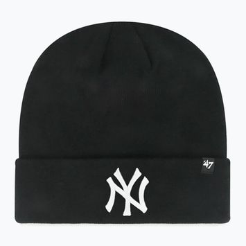 Žieminė kepurė 47 Brand MLB New York Yankees Raised black