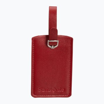 Bagažo etiketė Samsonite Rectangle Luggage Tag X2 red