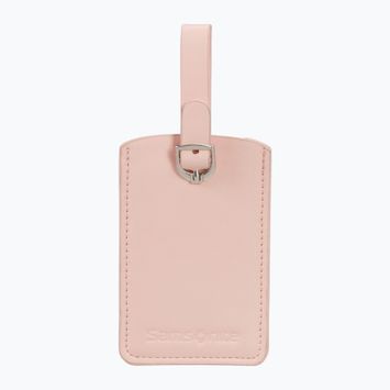 Bagažo etiketė Samsonite Rectangle Luggage Tag X2 pale rose pink