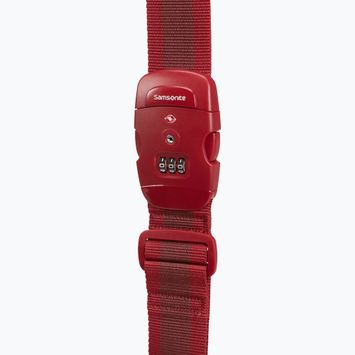 Lagamino tvirtinimo dirželis Samsonite Luggage Strap/Tsa Lock red