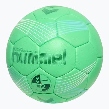 Hummel Concept HB rankinio kamuolys žalias/mėlynas/baltas dydis 2