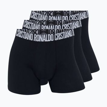 Vyriškos trumpikės CR7 Basic Trunk 3 pack black