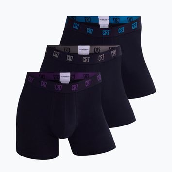 Vyriškos trumpikės CR7 Basic Trunk 3 multicolour pairs