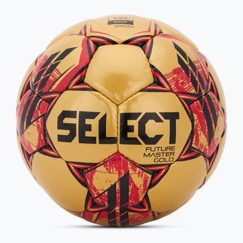 Futbolo kamuolys SELECT Futsal Future Master Gold Fifa v25 gold dydis 4