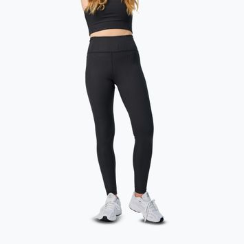 Moteriškos treniruočių tamprės Girlfriend Collective Rib black
